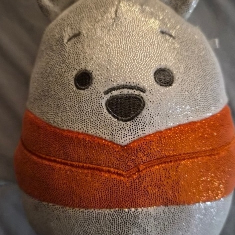 Silver and Orange Winnie The Pooh Squishmallow